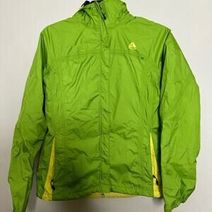 Nike ACG 3 Fit Storm Jacket Women Size S Outer Layer Hooded Full Zip Wind Rain